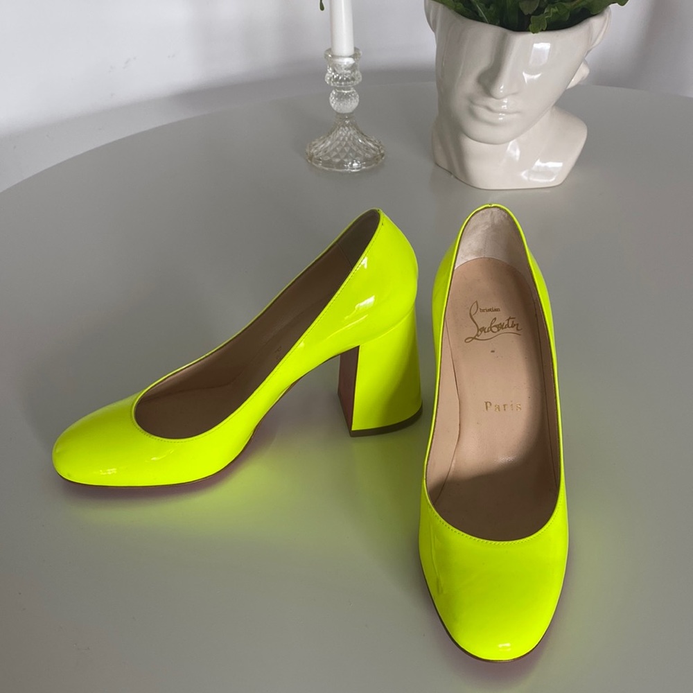 Christian Louboutin Baobob Block Heels